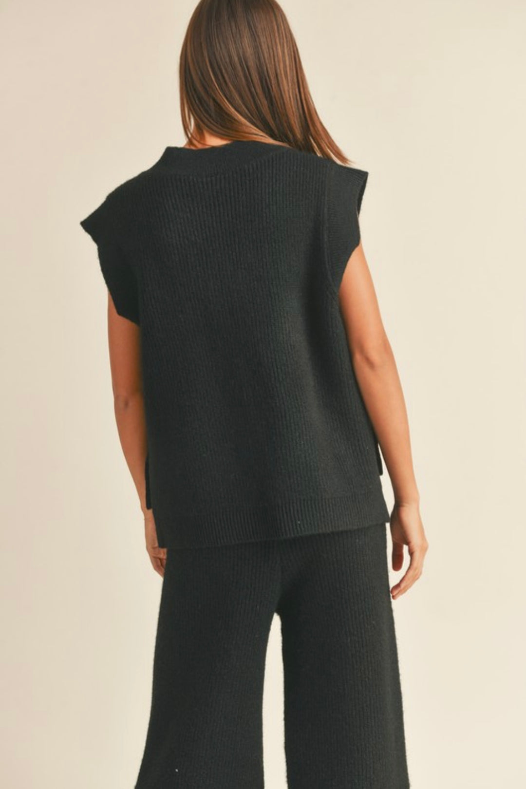 V-Neck Sweater Set