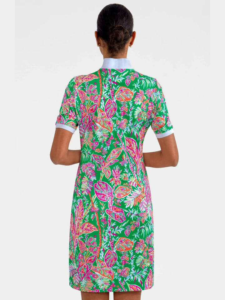 Gretchen Scott Serve It Up Dress - Vintage Vines - Kelly