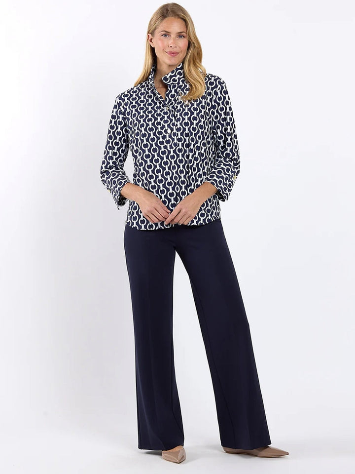 Jude Connally Belinda Top - Navy Chains