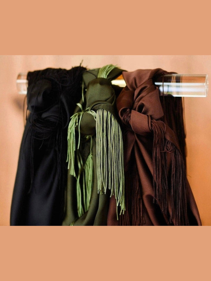 Solid Fringe Scarf