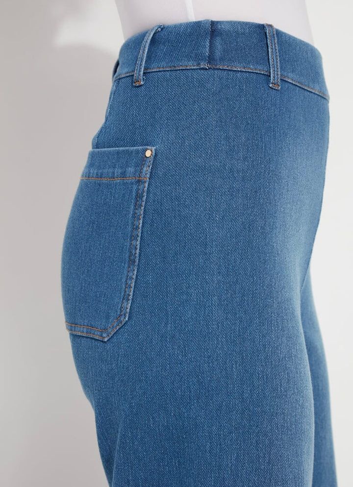 Lysse Erin Wide Leg Denim Pant- Mid Wash