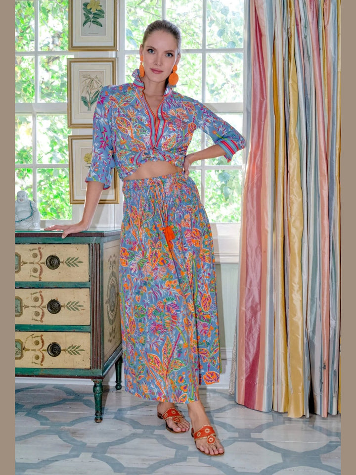 Gretchen Scott Haight Ashbury Skirt/Dress - Vintages Vines - Periwinkle