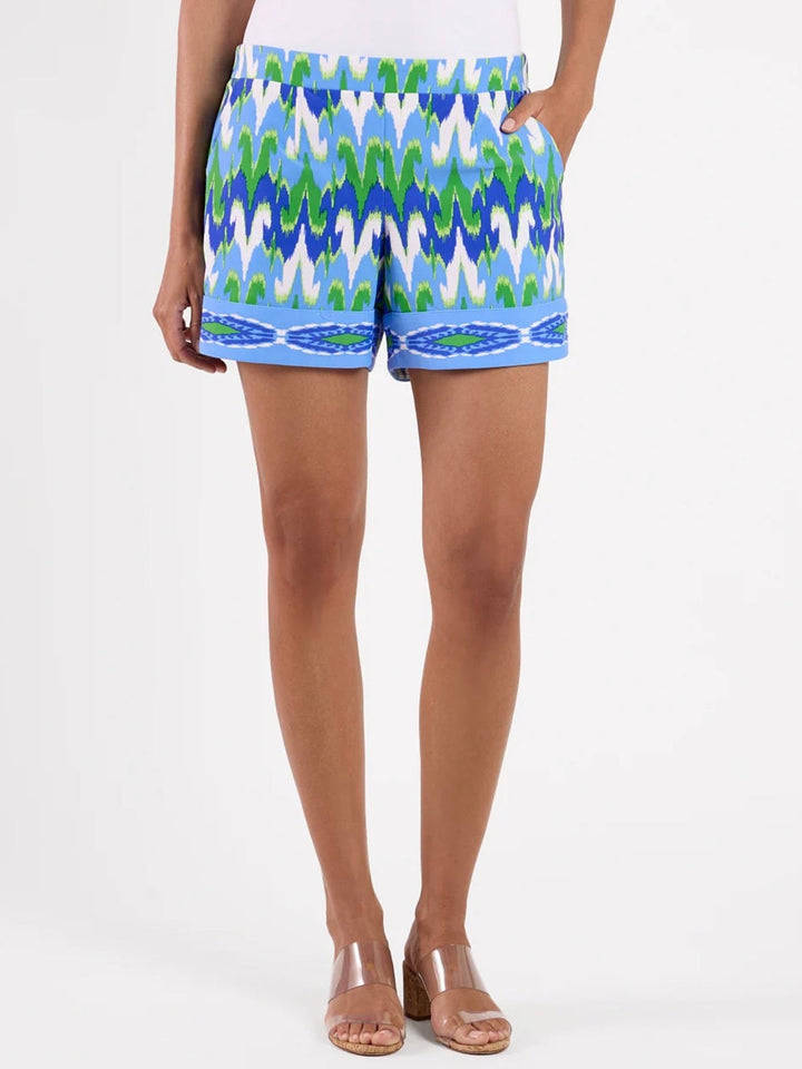 Mika Short - Paradise Ikat Cobalt