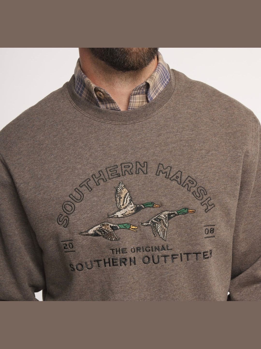 Searcy Heather Sweatshirt - Washed Dark Shale