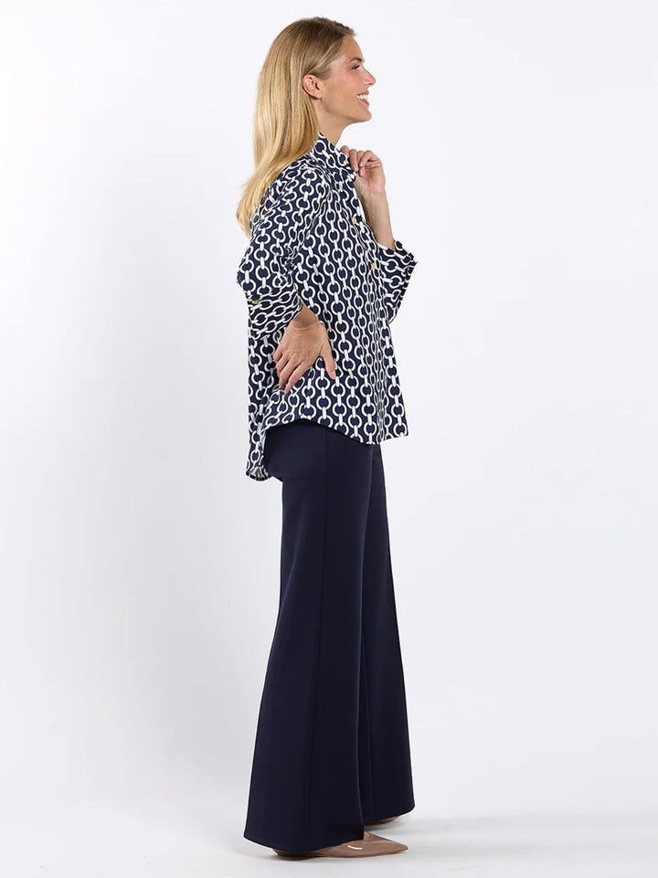 Jude Connally Belinda Top - Navy Chains