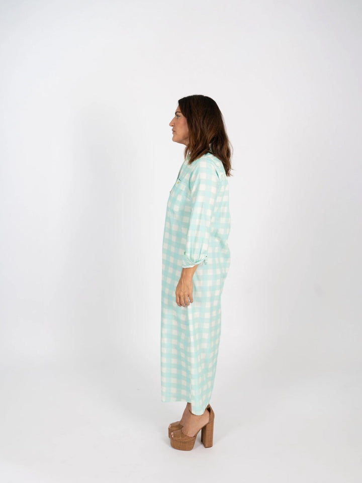 Harper Dress - Blue Buffalo