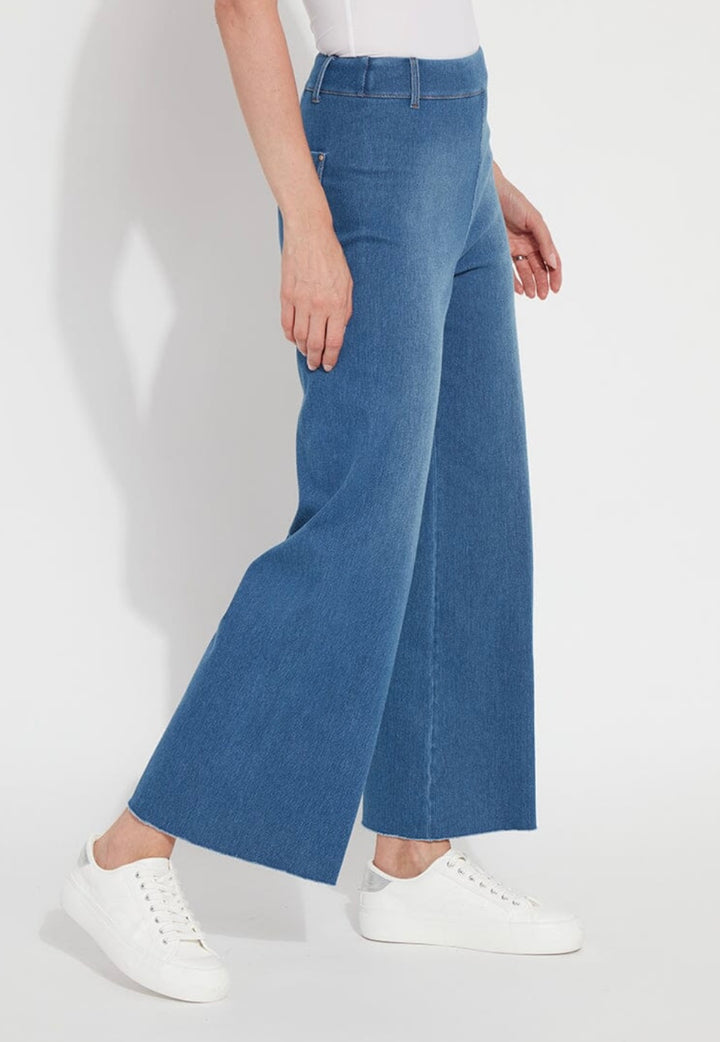 Lysse Erin Wide Leg Denim Pant- Mid Wash
