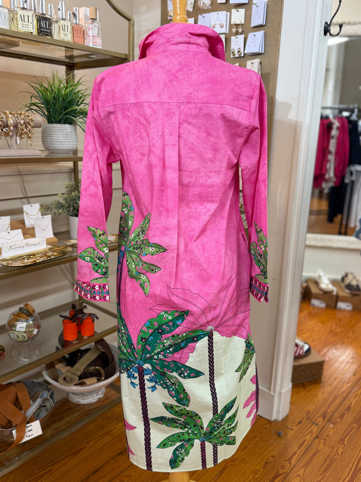 Maude Vivante Eliza Dress - Pink Tropics