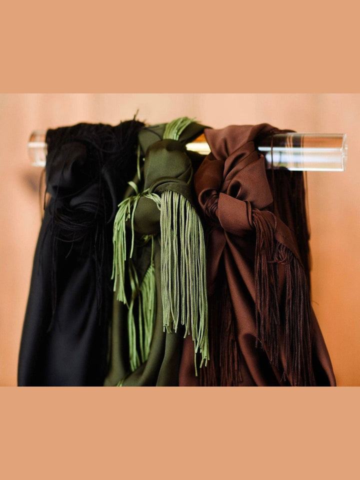 Solid Fringe Scarf