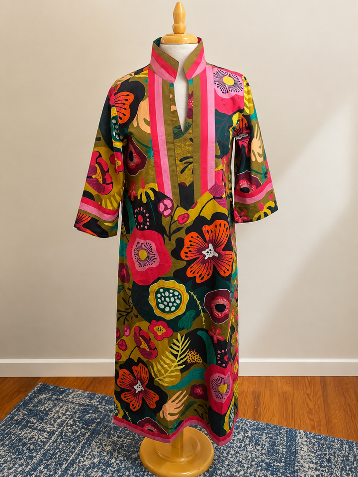 Darviny Kaftan- Fall Blossom
