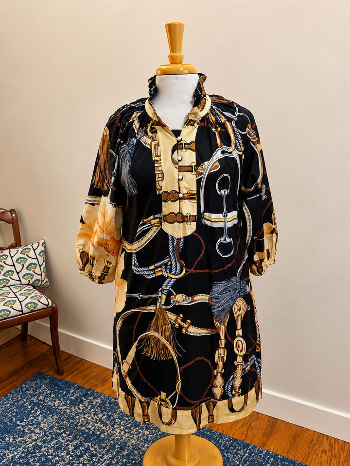 Claire Dress- Kentucky Sable