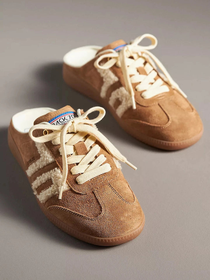 Easter Backless Sneaker - Tobacco