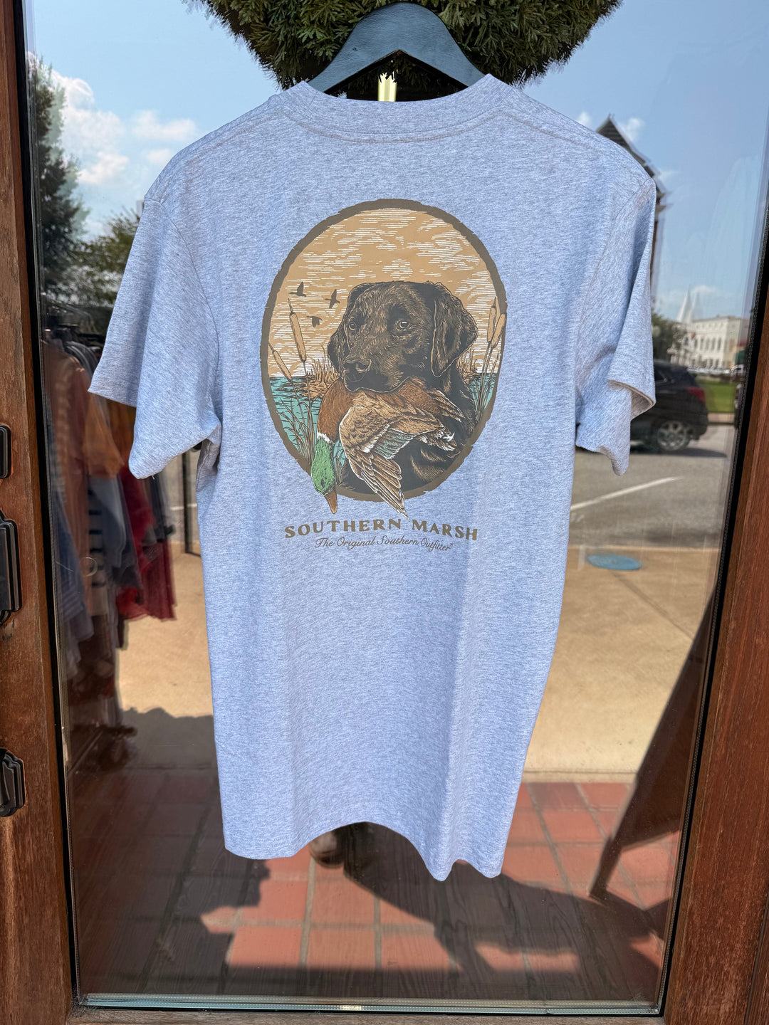 Good Boy Light Gray Tee