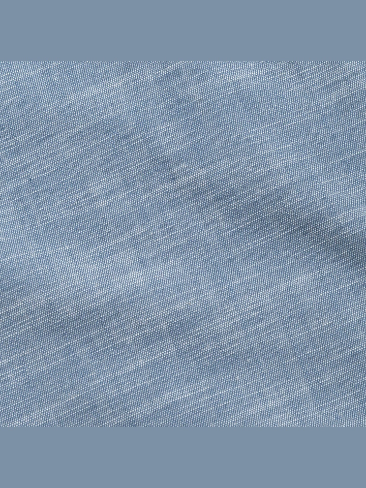 Parker Cotton/Tencel Short Sleeve Sport Shirt - Navy