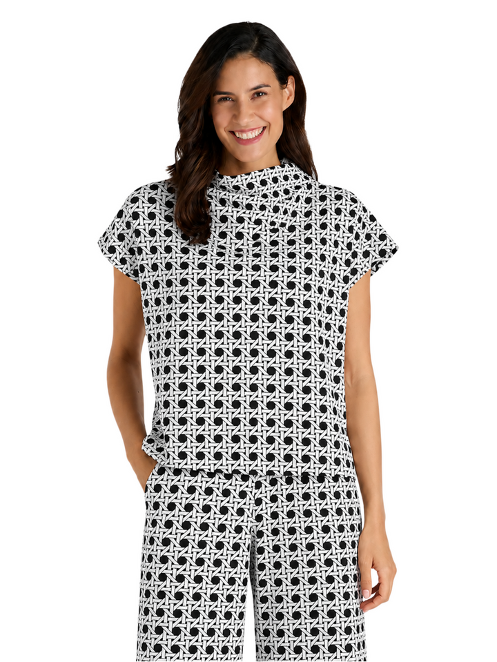 Tillie Top - Petite Rattan Black