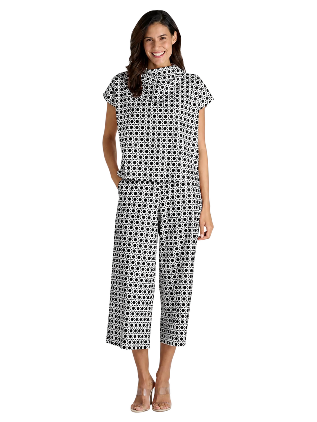 Tillie Top - Petite Rattan Black