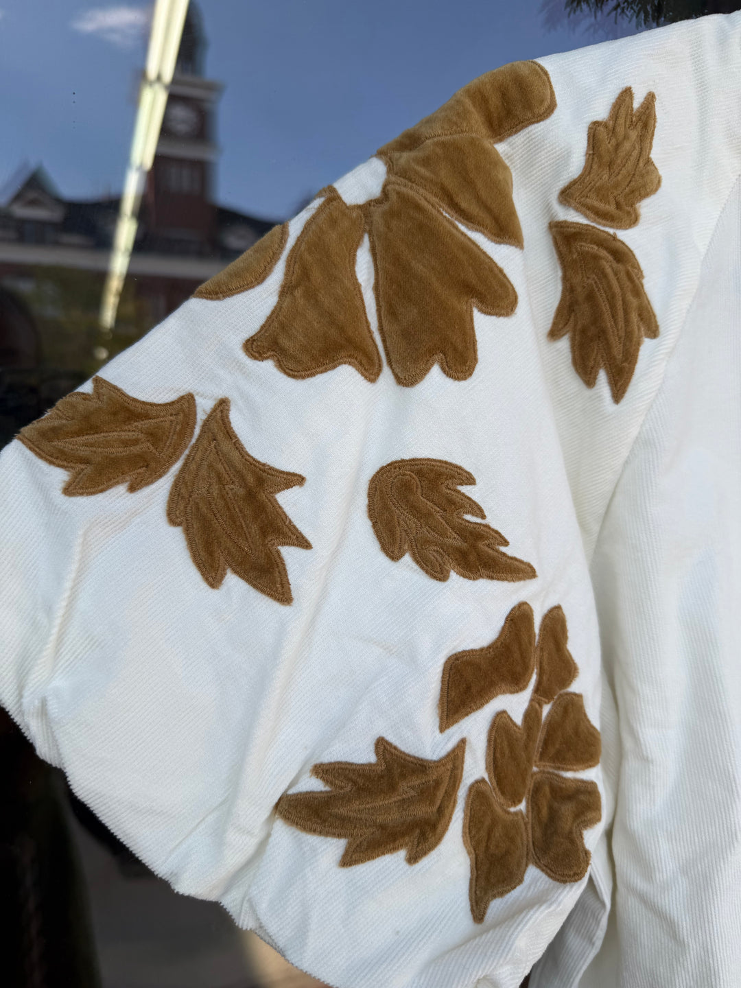THML Leaf Applique Top