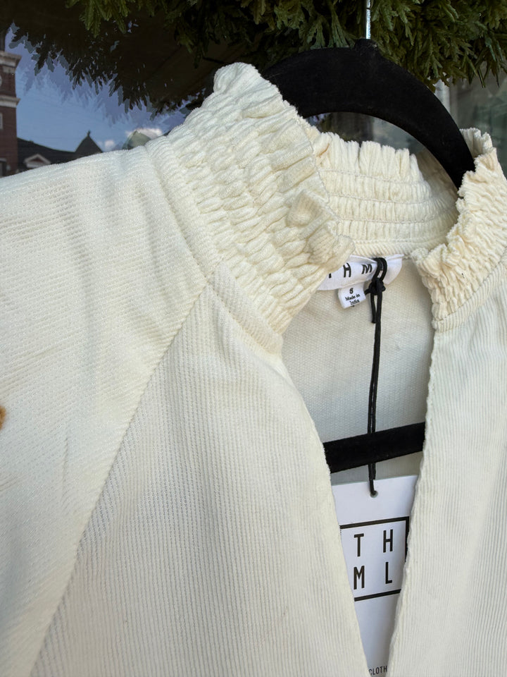 THML Leaf Applique Top