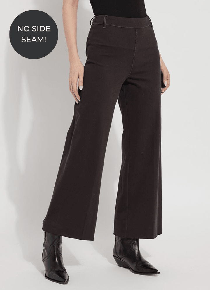 Lysse Erin Wide Leg Denim Pant - Double Espresso
