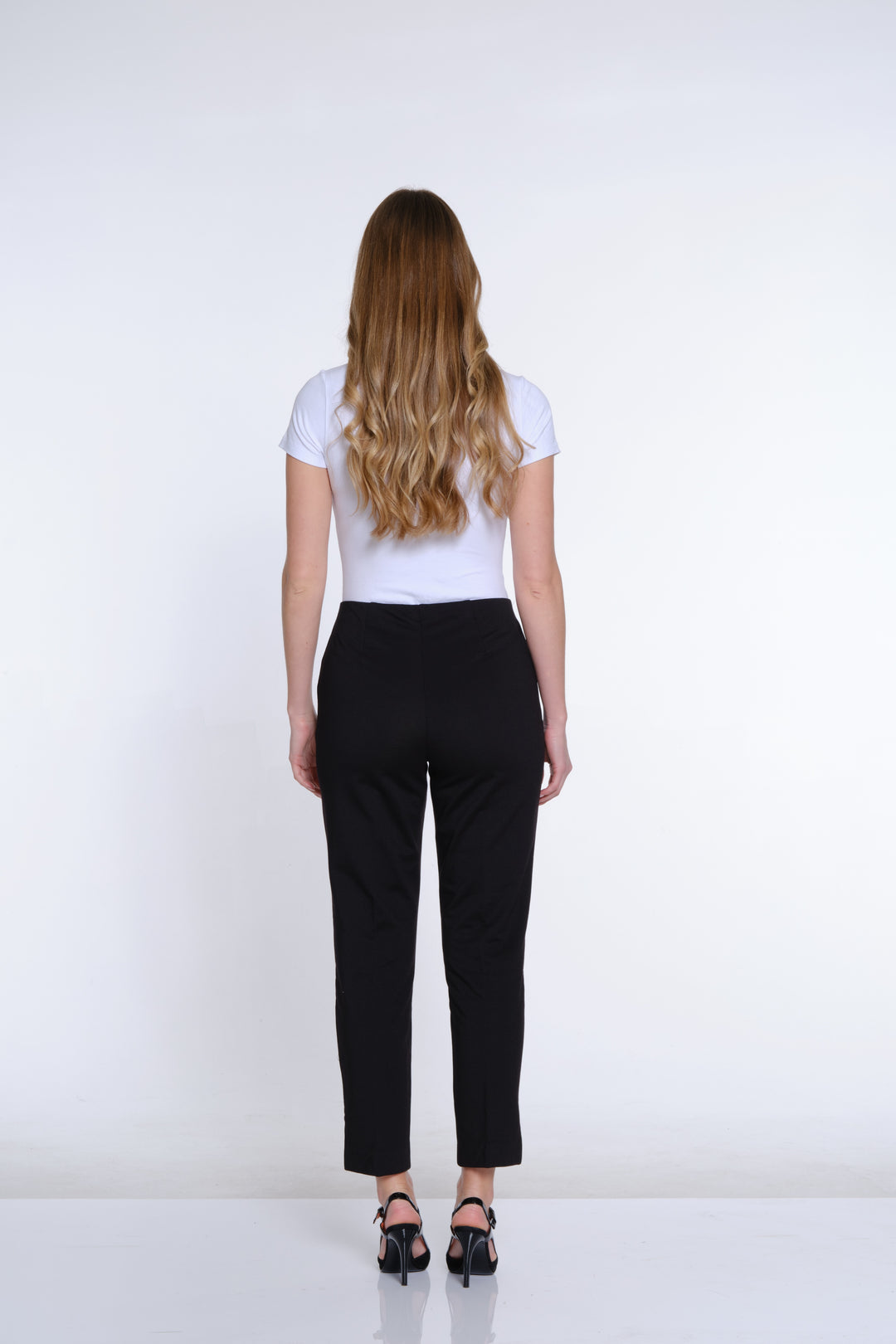 Slimsation Knit Ankle Pant - Black