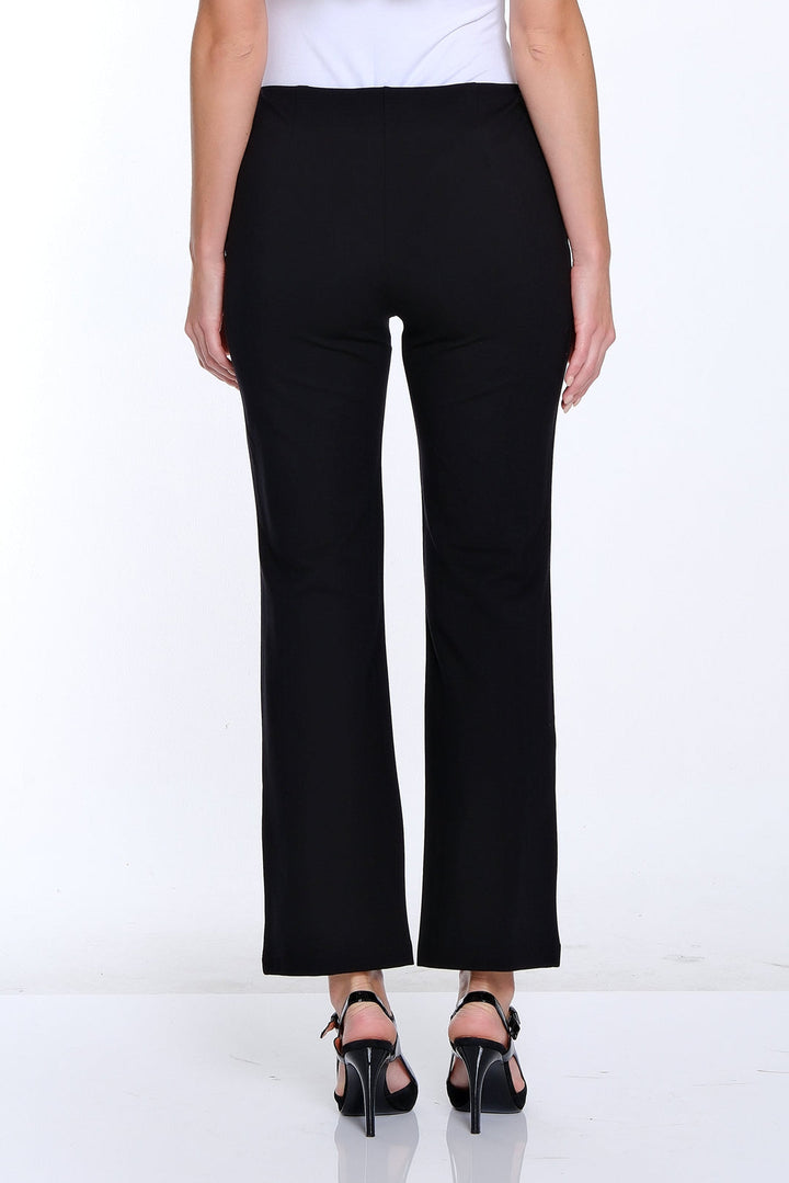 Slimsation Pintuck Flare Leg Ankle Pant - PETITE