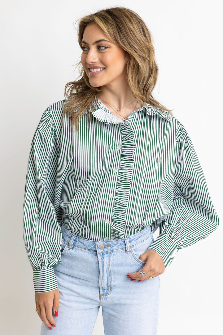 Karlie Prim and Proper Ruffle Shirt