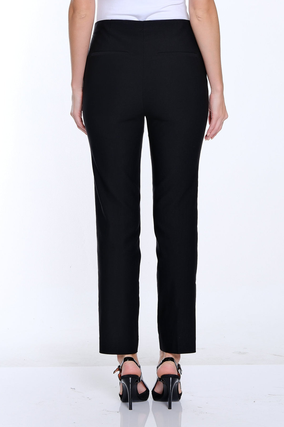 Slimsation Fine Line Twill Ankle Pant- PETITE