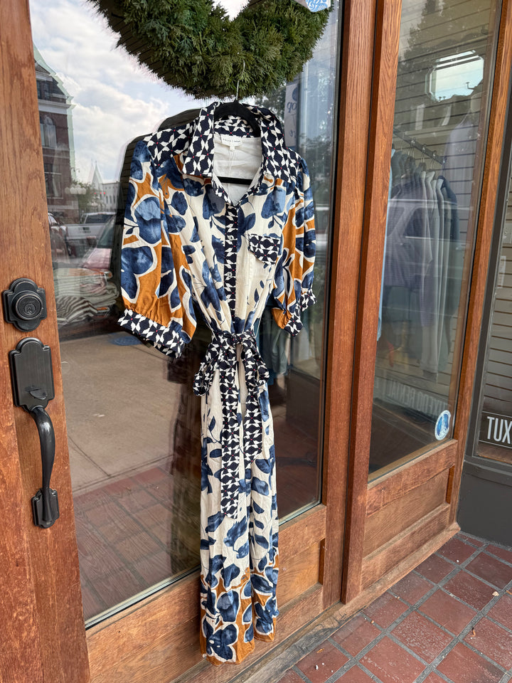 Entro Indigo Grove Dress