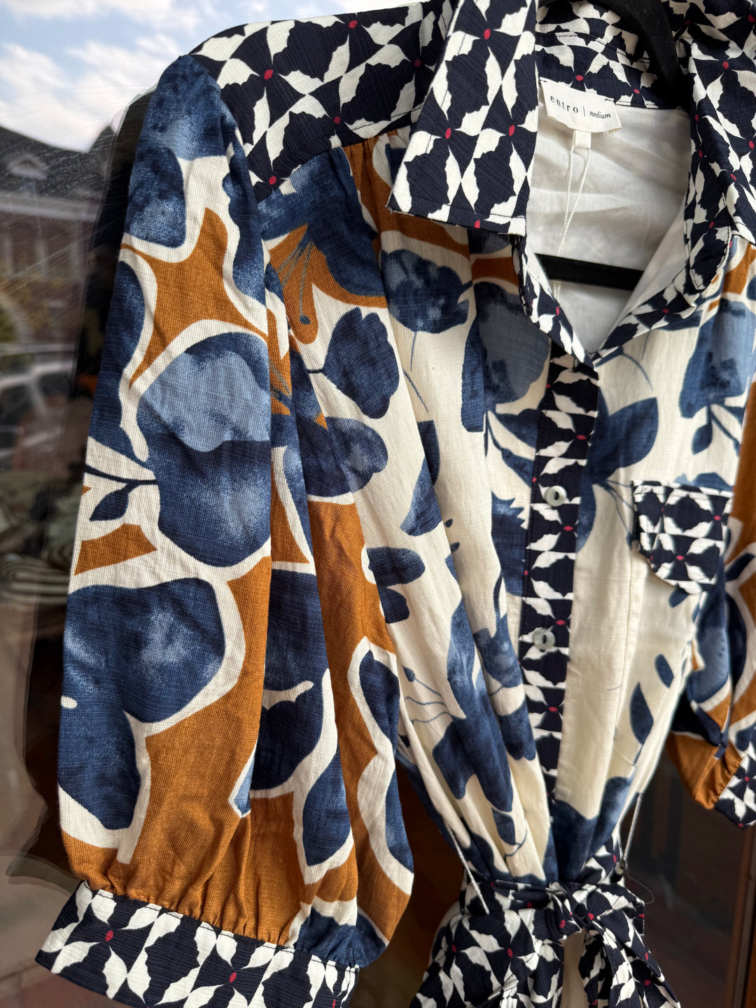 Entro Indigo Grove Dress