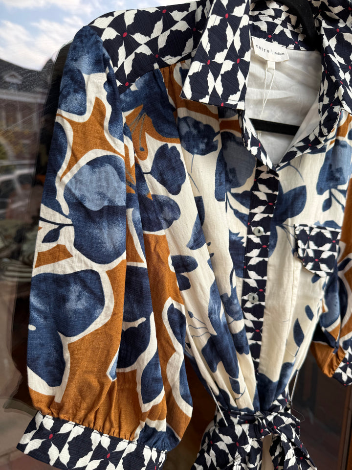 Entro Indigo Grove Dress
