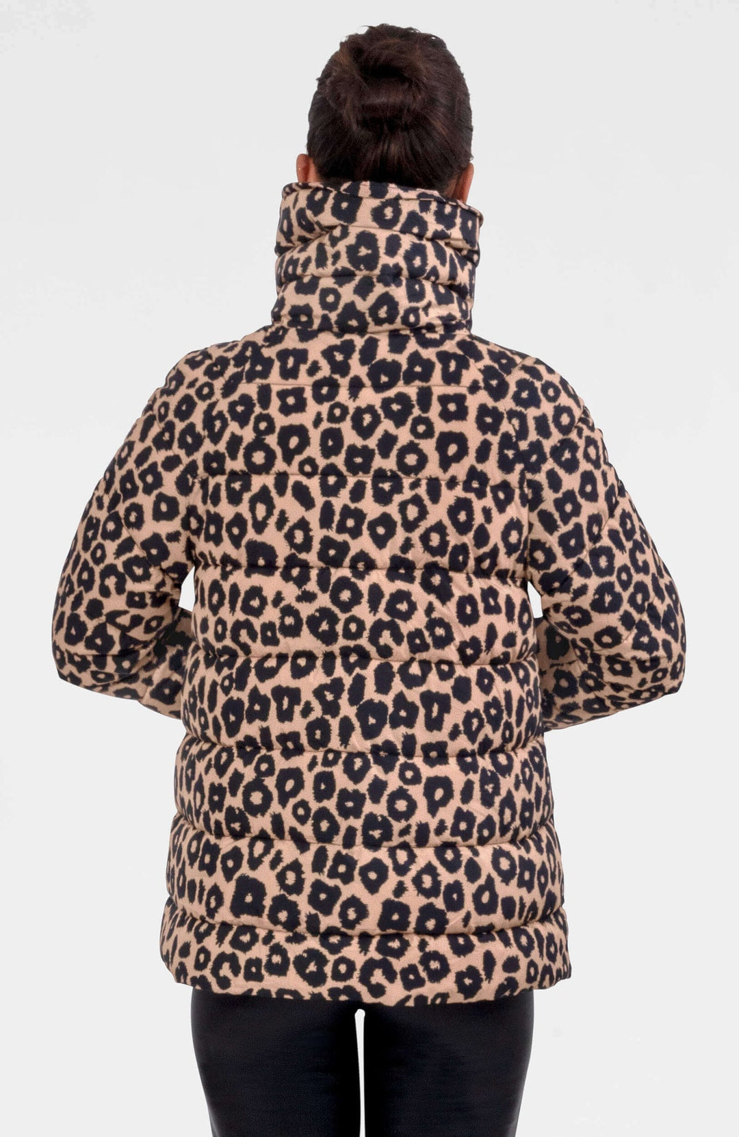 Gretchen Scott Puffer Jacket- Leopard