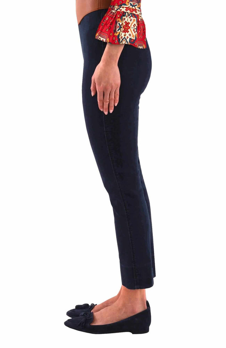 Gretchen Scott GripeLess Pull on Pant- Dark Denim
