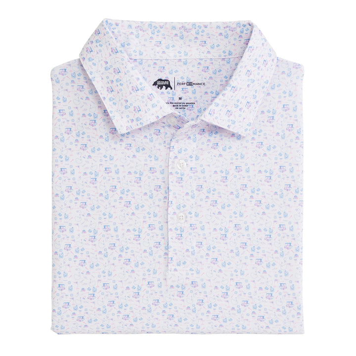 Onward Reserve 19th Hole Printed Performance Polo