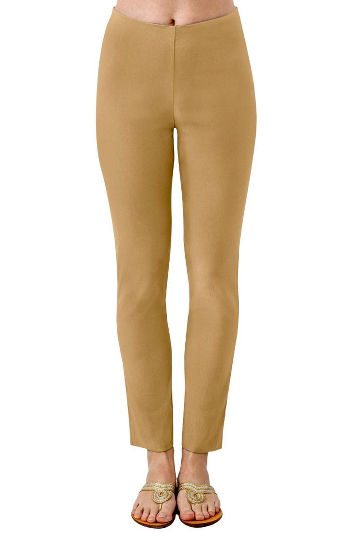 Gretchen Scott GripeLess Pull On Pant- Solid Khaki