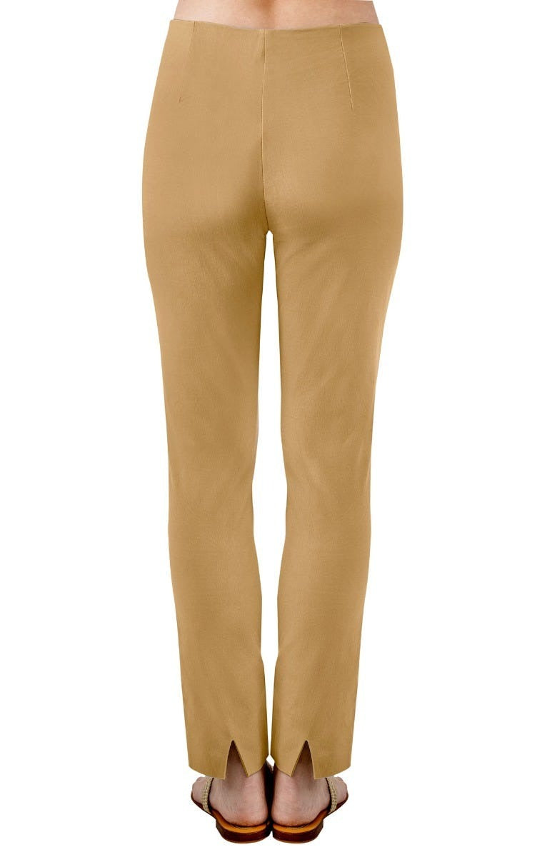 Gretchen Scott GripeLess Pull On Pant- Solid Khaki
