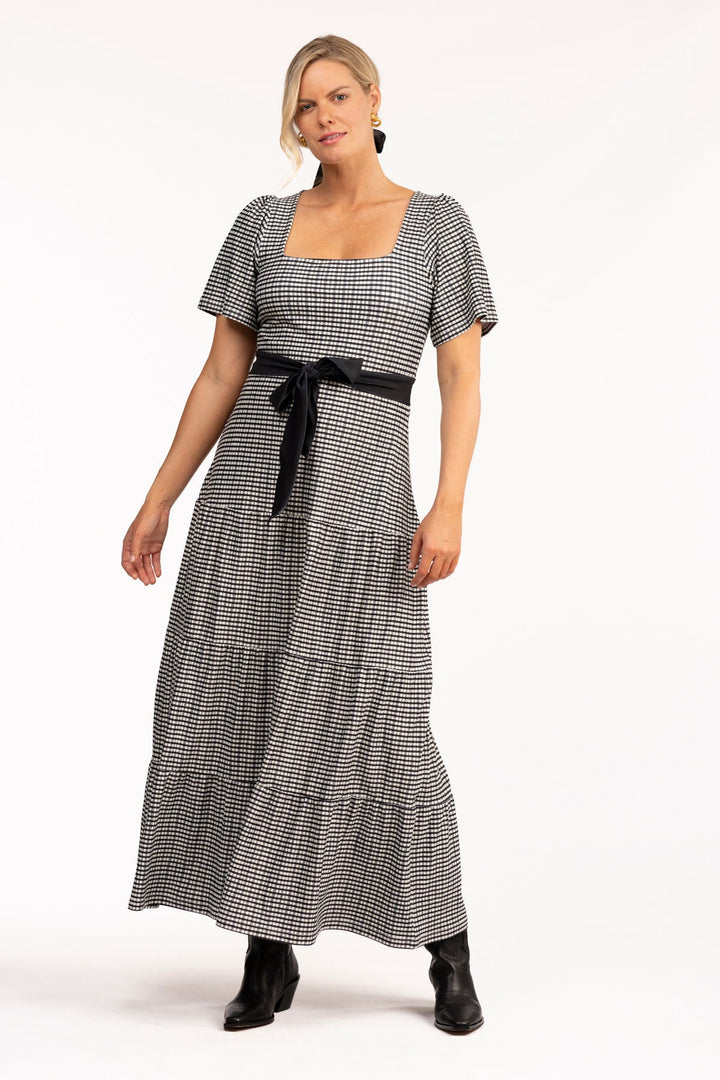Smith & Quinn Lane Maxi Dress- French Gingham