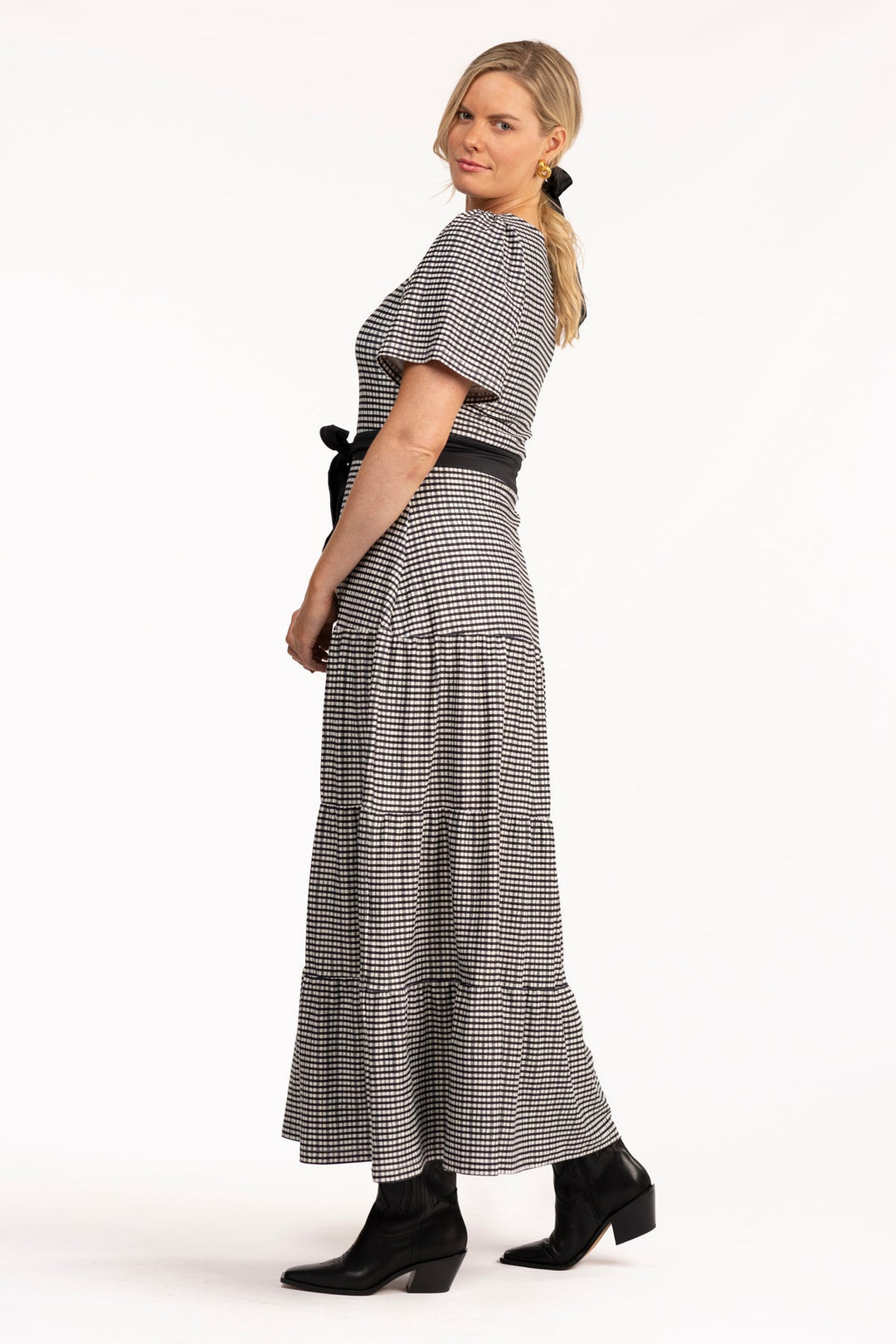 Smith & Quinn Lane Maxi Dress- French Gingham