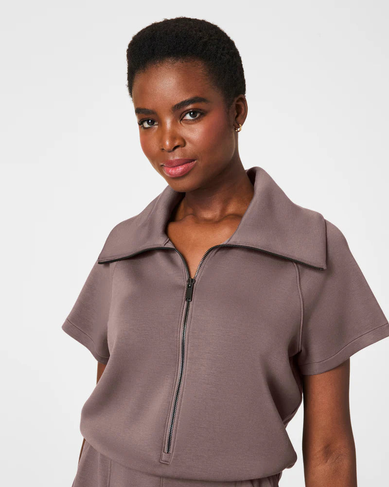 Spanx AirEssentials Half-Zip Jumpsuit
