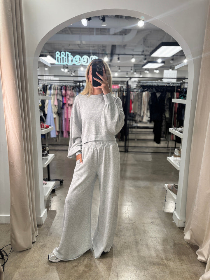 Mariah Set- Heather Grey