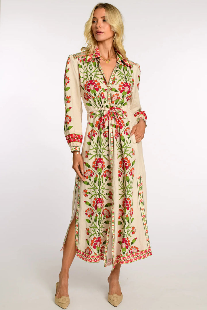 Elizabeth James Lucia Dress - Indian Flower Ivory