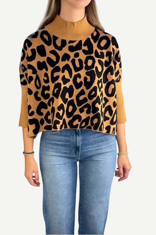 Kerisma Aja Sweater- Leopard *2 color options*