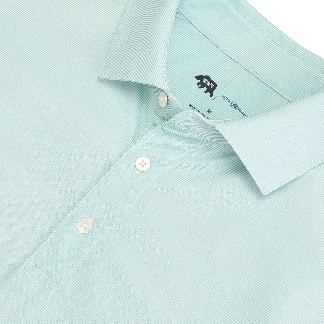 Onward Reserve Hairline Stripe Performance Polo