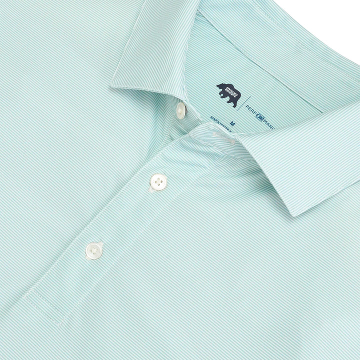 Onward Reserve Hairline Stripe Performance Polo