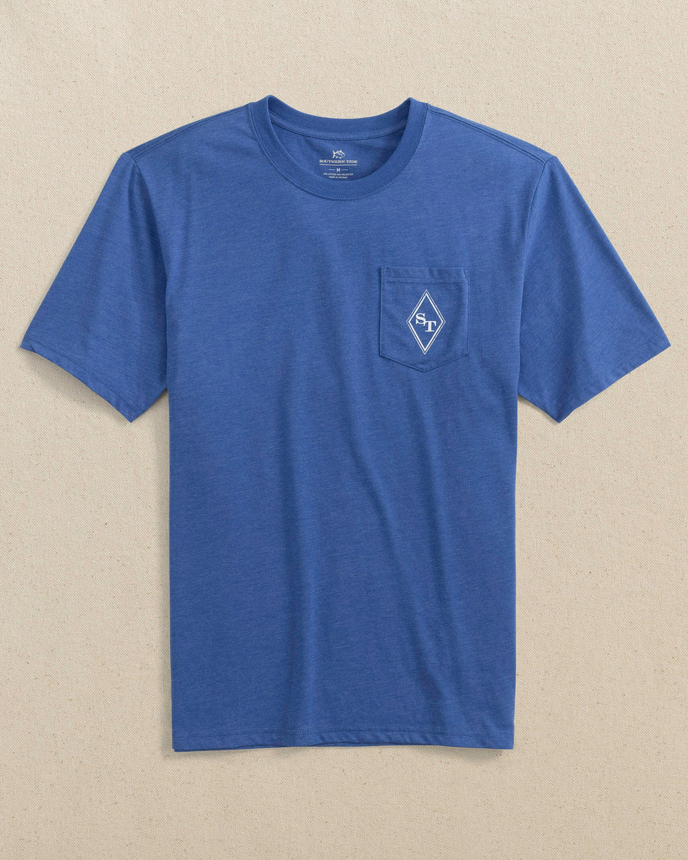 Southern Tide Nautical Diamond Heather Short Sleeve T-Shirt