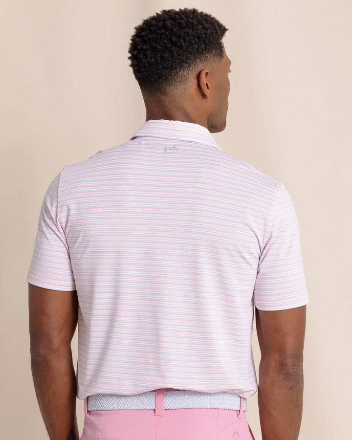 Southern Tide Driver Oyster Creek Stripe Polo