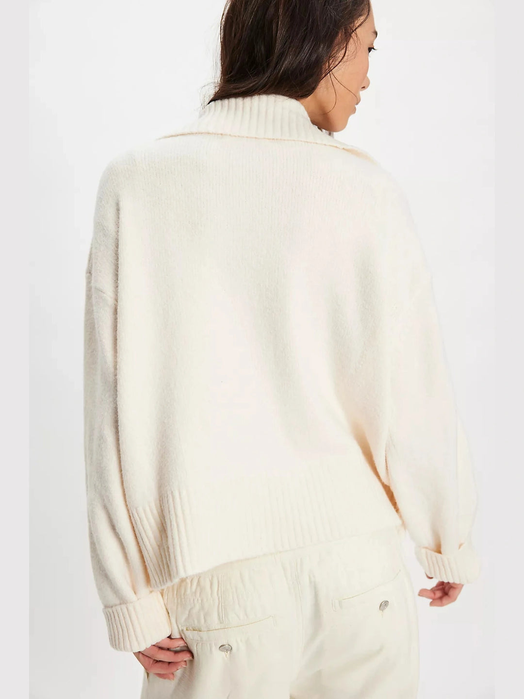 Free People Trading Up Polo Sweater