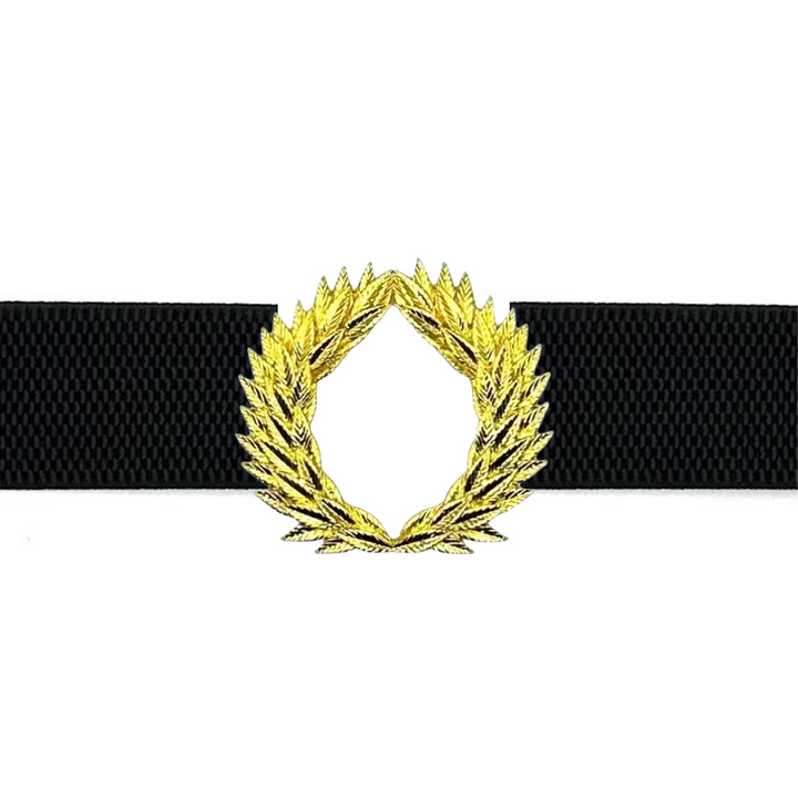 Garland Gold Interchangeable Belt Buckle- Laurel Wreath