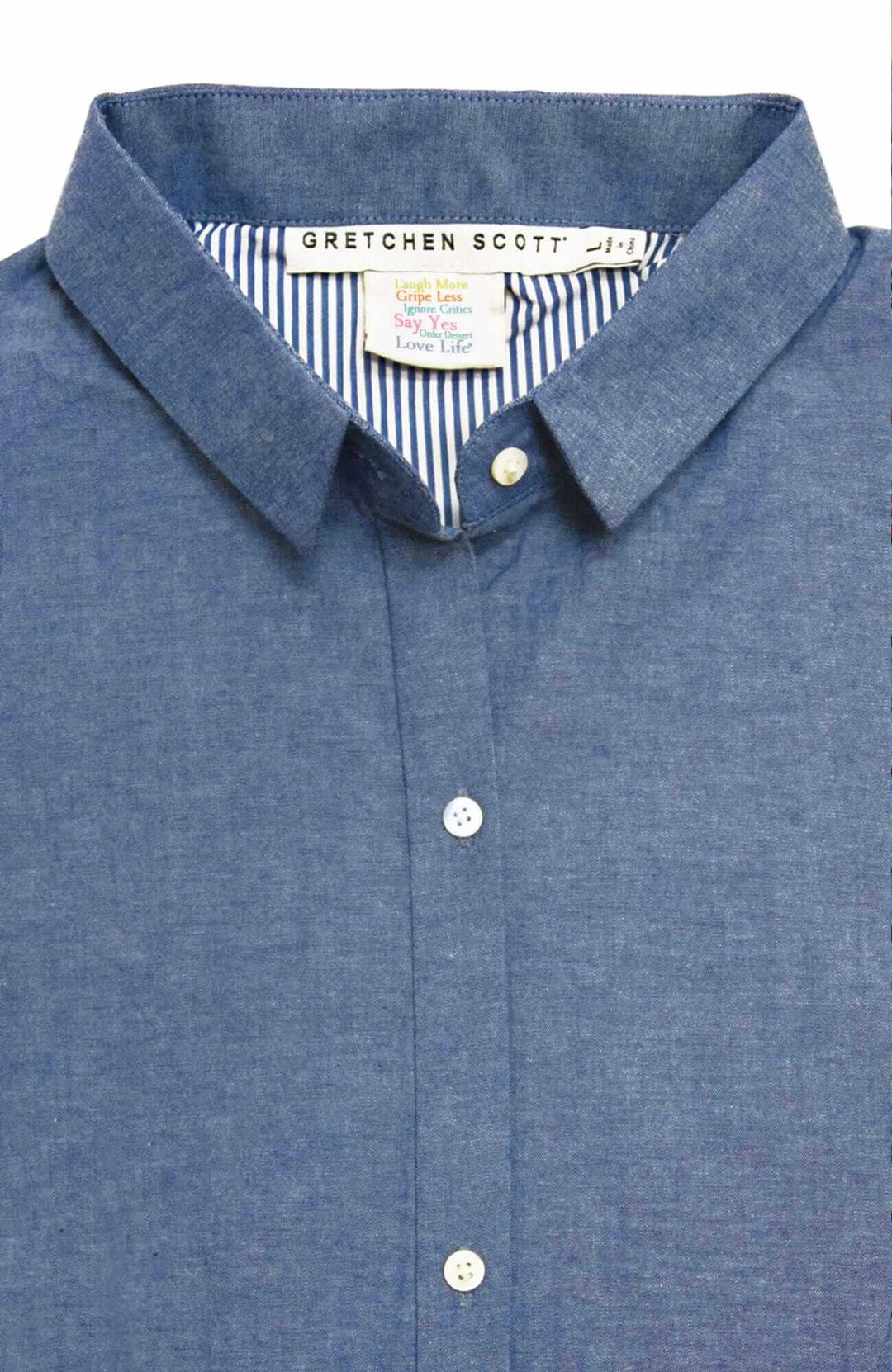 Gretchen Scott Priss Blouse - Chambray