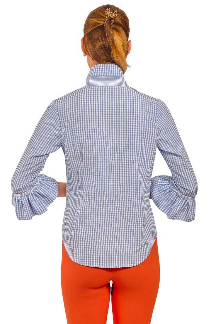 Gretchen Scott Priss Blouse - Gingham