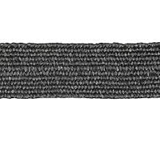 Garland Black Raffia Interchangeable Stretch Belt Band